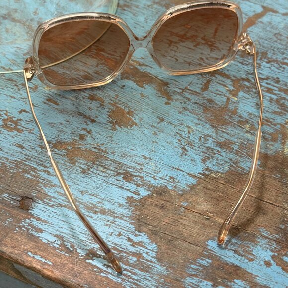 Velvet Canyon Disco Inferno Sunglasses in Peach - Picture 2 of 7